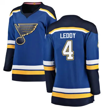 Blue Women's Nick Leddy Breakaway St. Louis Blues Home Jersey