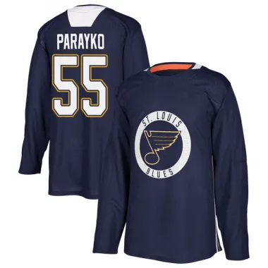 Blue Youth Colton Parayko Authentic St. Louis Blues Practice Jersey